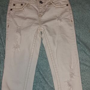 No Boundary Jeans size 5 white
